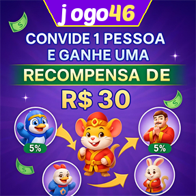 jogo46 Indique amigos para receber um bônus